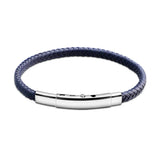 Adjustable Braided Men Leather Bracelet