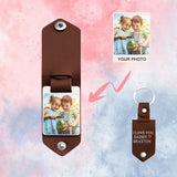 Personalized Photo Keychain for Mom Dad