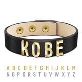 Personalized Punk Leather Rivet Bracelet