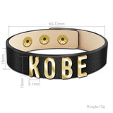 Personalized Punk Leather Rivet Bracelet