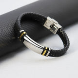 Custom Men Bracelet - Personalized Stainless Steel Gift