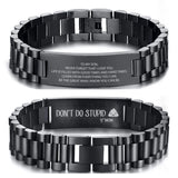 Personalized Men Bracelet-15MM Stainless Steel Watch Band