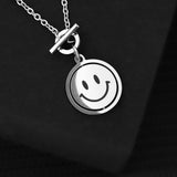 Smile Necklace Personalize Picture Stainless Steel Pendant