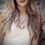 Smile Necklace Personalize Picture Stainless Steel Pendant