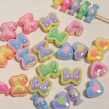 Macaron Candy Butterfly Beads Jewelry Making DIY Kids Pet Necklace