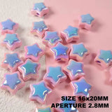 Macaron Candy Butterfly Beads Jewelry Making DIY Kids Pet Necklace