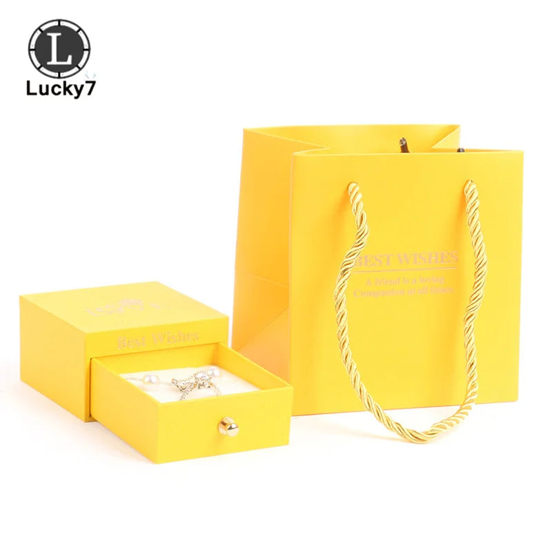 Macaron Drawer Box Jewelry Display Organizer Packaging