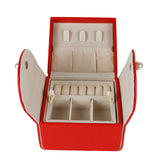 Macaron Pearl Jewelry Packaging Box Double Jewelry Box