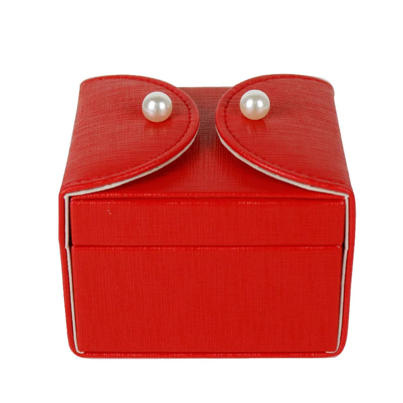 Macaron Pearl Jewelry Packaging Box Double Jewelry Box