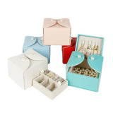 Macaron Pearl Jewelry Packaging Box Double Jewelry Box
