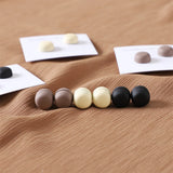 Macaron Solid Magnetic Hijab Scarf Buckles Metal Magnet Pins for Muslim Women