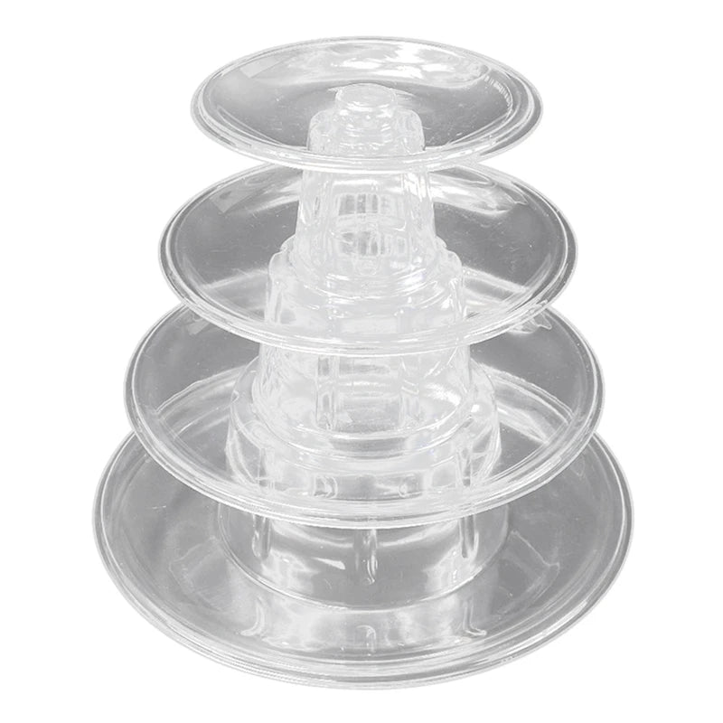4-Layer Cupcake Stand Macarons Display Tower Cake Stand