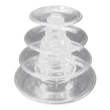 4-Layer Cupcake Stand Macarons Display Tower Cake Stand