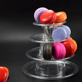 4-Layer Cupcake Stand Macarons Display Tower Cake Stand