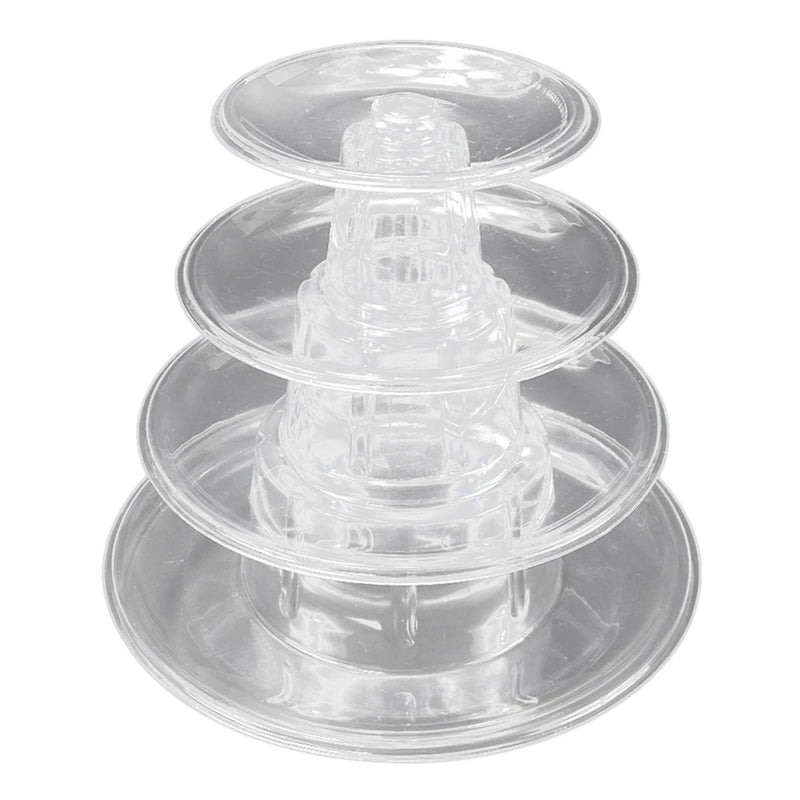 4-Layer Macarons Cupcake Stand Wedding Decoration