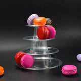 4-Layer Cupcake Stand Macarons Display Tower Cake Stand