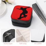 Macba Skateboard Jewelry Storage Box Leather Organizer Box
