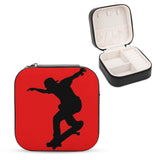 Macba Skateboard Jewelry Storage Box Leather Organizer Box