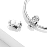 S925 Silver Beaded Bracelet DIY Accessories