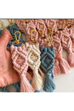 Macrame Keychain Set for Wedding Engagement Henna Baby Shower