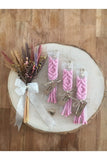 Set of 20 Macrame Keychains Handmade Boho Style