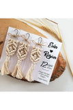 30 Pcs Macrame Keychain Wedding Gift