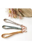 Handmade Macrame Keychain Boho Style Natural Cotton Cord