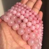 Madagascar Rose Quartzs 4-10mm Natural Stone Beads for Bracelet DIY