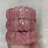 Madagascar Rose Quartz Stone Beads Bracelet