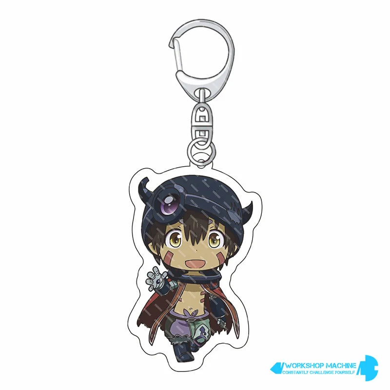 Abyss Keychain Japan Anime Resin Mold Decoration