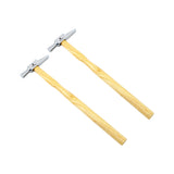 High Fine Hammer with Stainless Head and Wood Handle