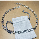 Madison Chain Necklace in Sterling Silver