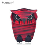 Owl Brooches Acrylic Jewelry Brooch Pins Suit Coat Clips Animal Accessories