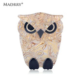 Owl Brooches Acrylic Jewelry Brooch Pins Suit Coat Clips Animal Accessories