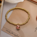 Evil Eye Ball Charm Bracelet Beads Chain Bracelet For Women