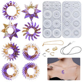 Punk Style Magic Gear Pendant Mold for Jewelry Making