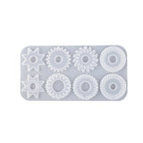 Punk Style Magic Gear Pendant Mold for Jewelry Making