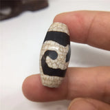 Weathering Vein Tibetan Dzi Beads Magic Totems