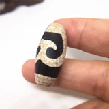 Weathering Vein Tibetan Dzi Beads Magic Totems