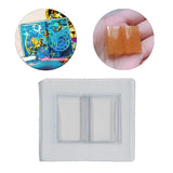 Magic Book Resin Casting Silicone Molds DIY Keychain Earrings