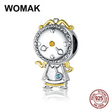 925 Sterling Silver Magic Teapot Pendant Bracelet Charm for Women