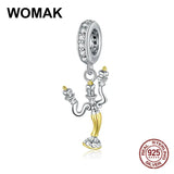 925 Sterling Silver Magic Teapot Pendant Bracelet Charm for Women