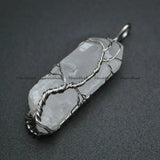 Magical Irregular Crystal Mineral Healing Pendant