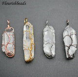 Magical Irregular Crystal Mineral Healing Pendant