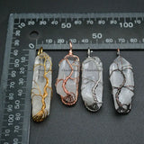 Magical Irregular Crystal Mineral Healing Pendant