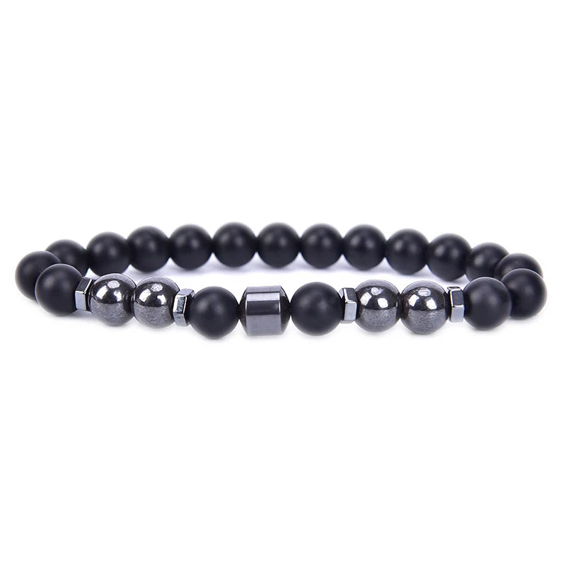 Magnet Anklet Colorful Stone Weight Loss Magnetic Therapy Bracelet