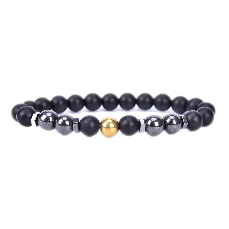 Magnet Anklet Colorful Stone Weight Loss Magnetic Therapy Bracelet