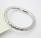 Stainless Steel Snake Bracelet Bangle Silver Women Jewellry
