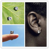 Magnet Earrings Stone Ear Clip Copper Material Cold Wind Men Women