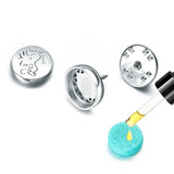 Essential Oil Diffuser Buckle Stainless Steel Aroma Locket Jewelry